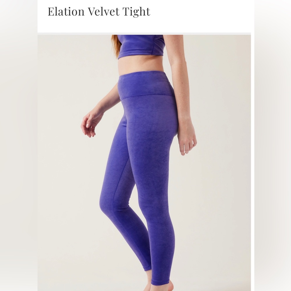 Athleta elation velvet tights
